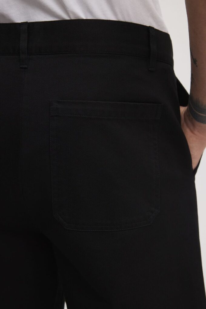 Luźne spodnie chino z twillu Luźne spodnie chino z twillu