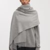Oversize’owy szalik z wełny kaszmirowej Oversize’owy szalik z wełny kaszmirowej