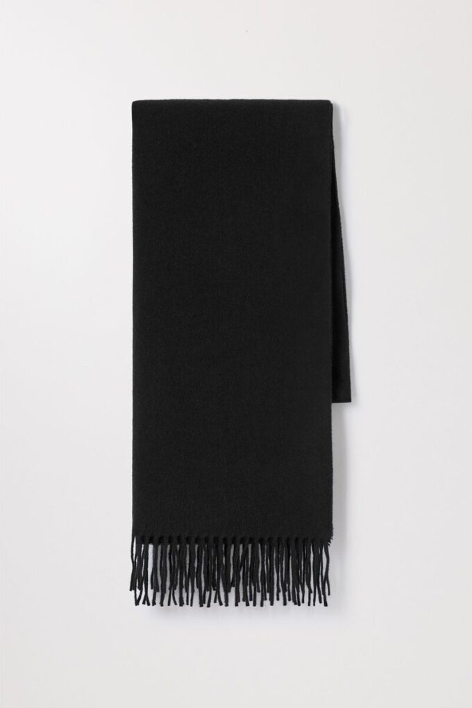 Oversize’owy szalik z wełny kaszmirowej Oversize’owy szalik z wełny kaszmirowej
