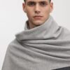 Oversize’owy szalik z wełny kaszmirowej Oversize’owy szalik z wełny kaszmirowej