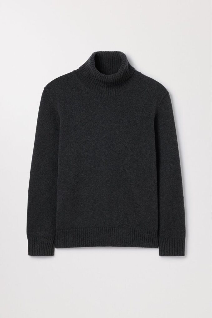 Sweter kaszmirowy z golfem