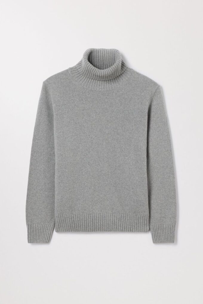 Sweter kaszmirowy z golfem