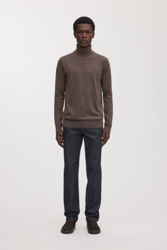 Sweter merynosowy z golfem