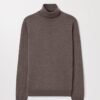 Sweter merynosowy z golfem