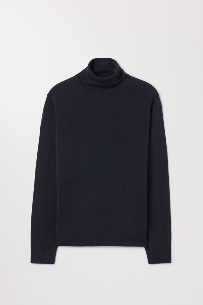 Sweter merynosowy z golfem