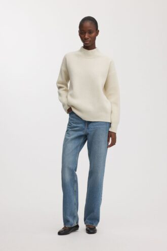 Sweter z golfem