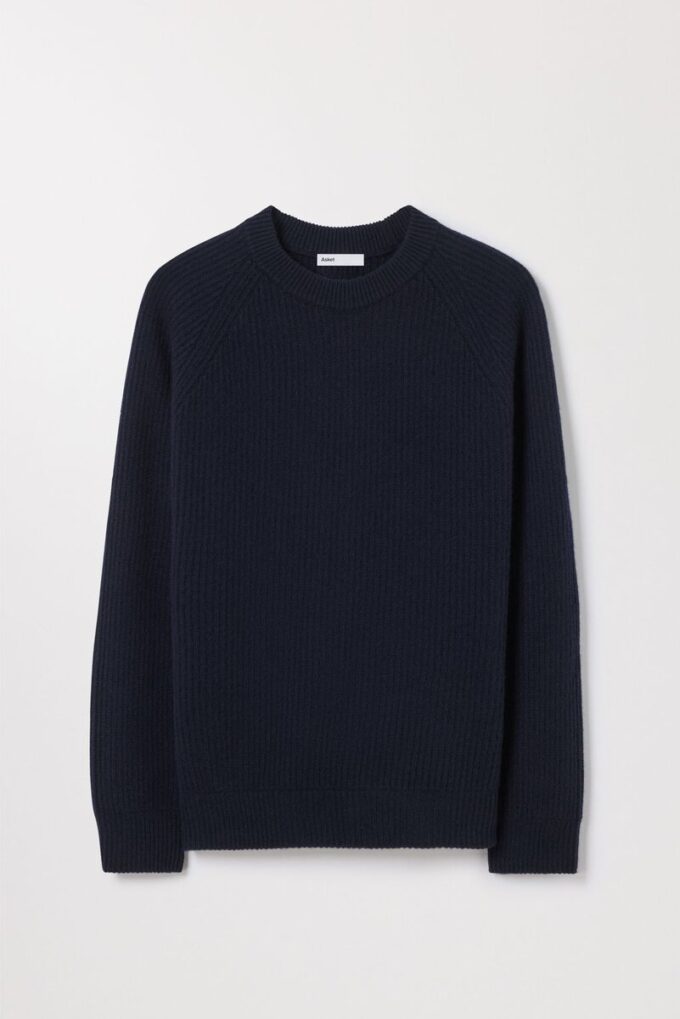 Sweter z grubej wełny